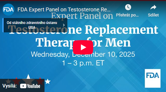 FDA panel 2025: Přelomové závěry o testosteronové terapii (TRT) u mužů